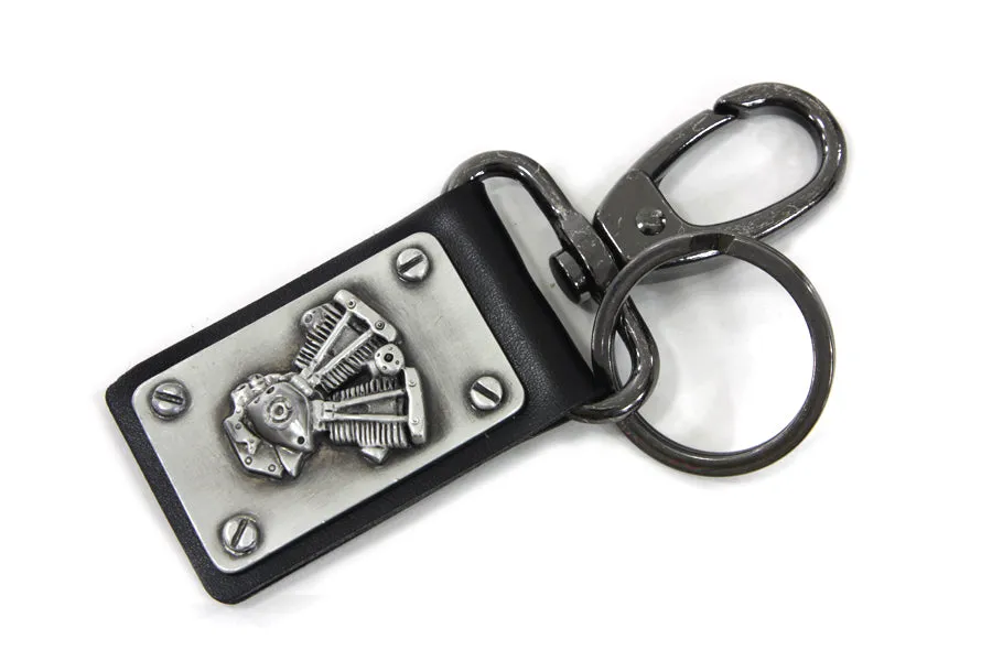 Shovelhead Motor Keychain