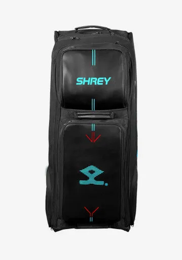 Shrey Meta Duffle Wheelie 150 Cricket Kit Bag Colour Black