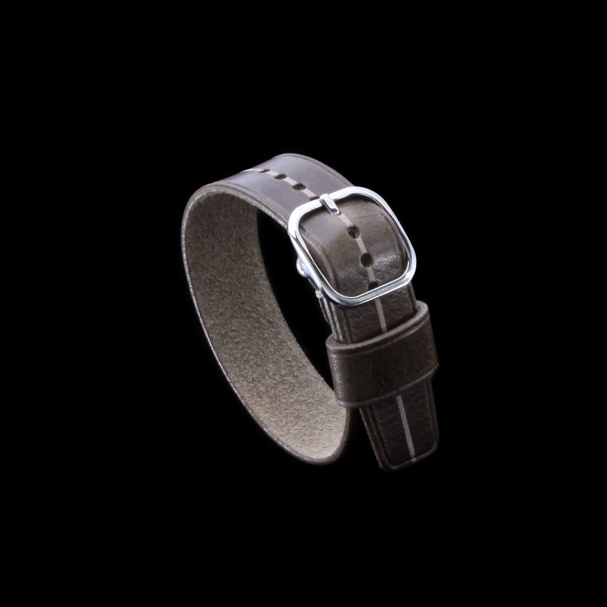 Single Pass Leather Watch Strap, Garrison | Douglas 116