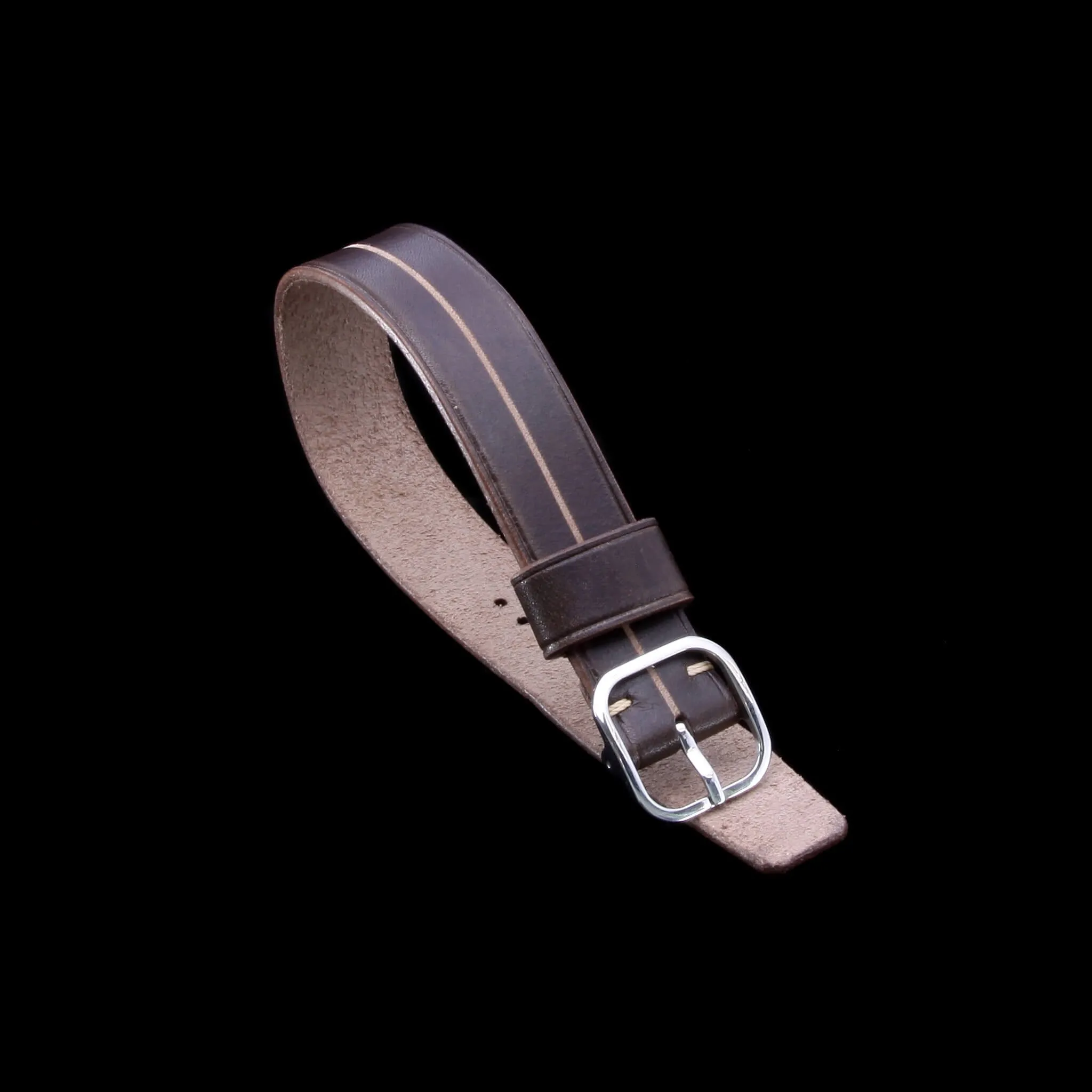 Single Pass Leather Watch Strap, Garrison |  Sequoia 106