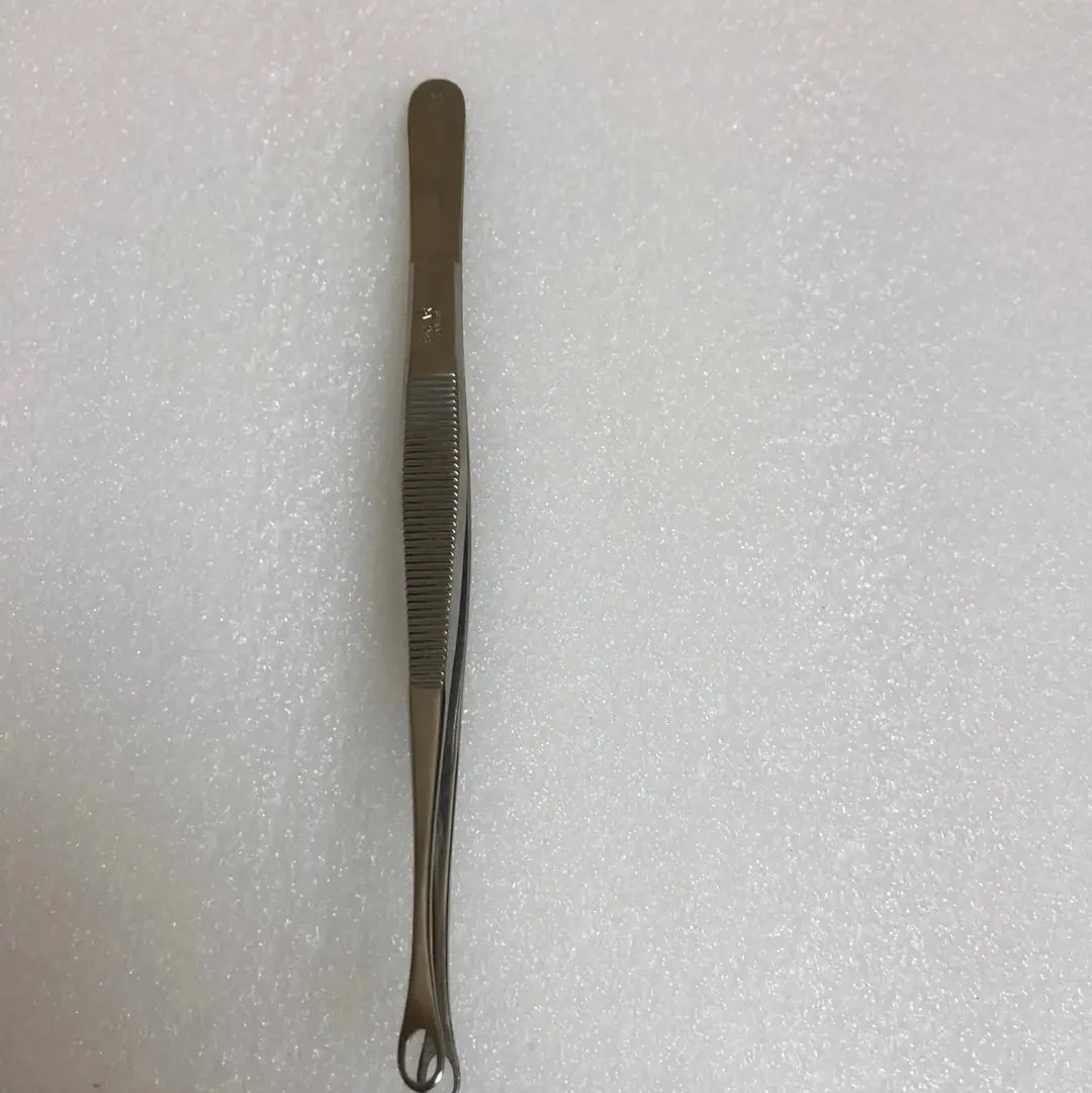 Sklar Gall Bladder/Kidney Tweezer Forceps 7”