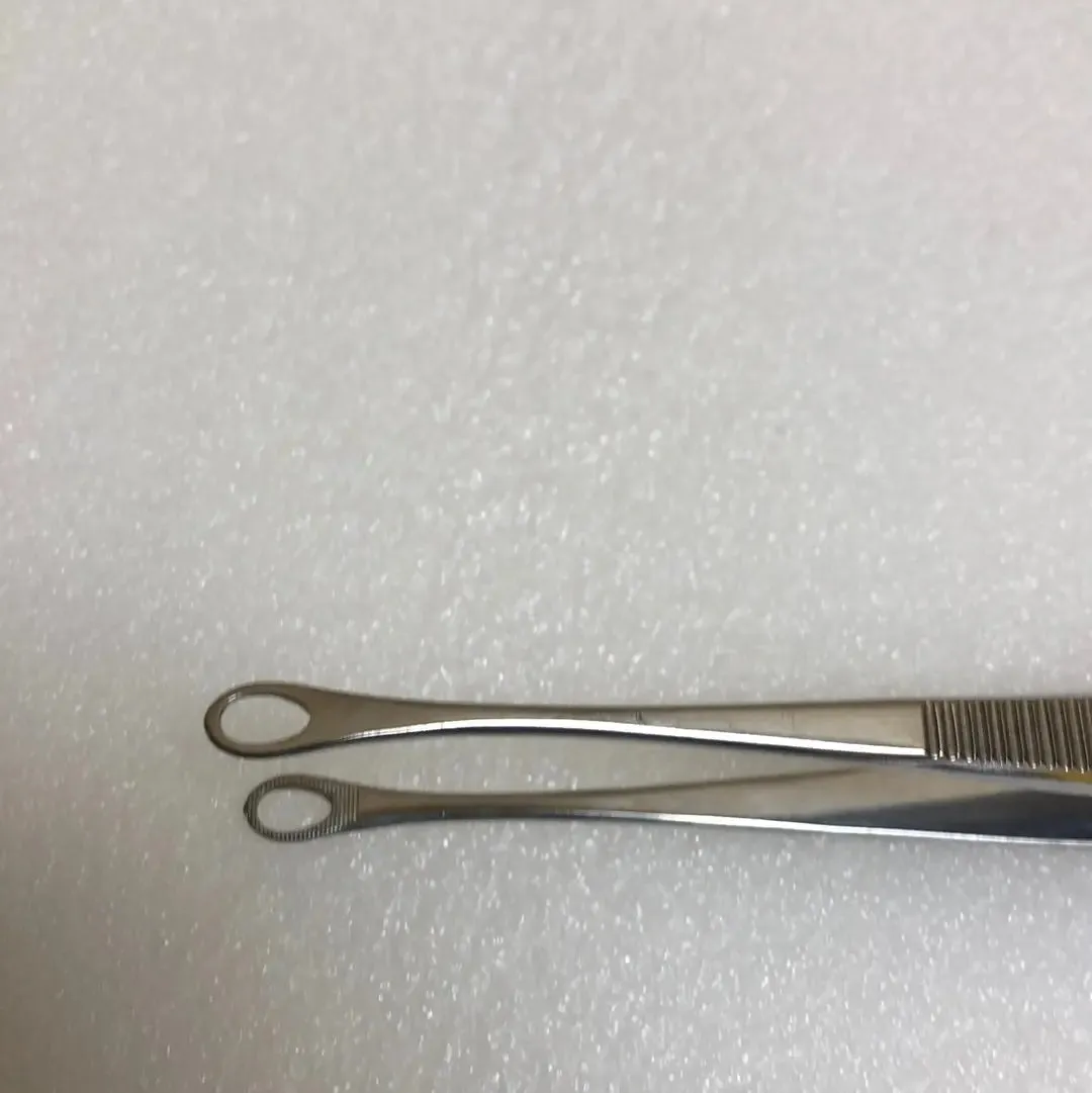 Sklar Gall Bladder/Kidney Tweezer Forceps 7”