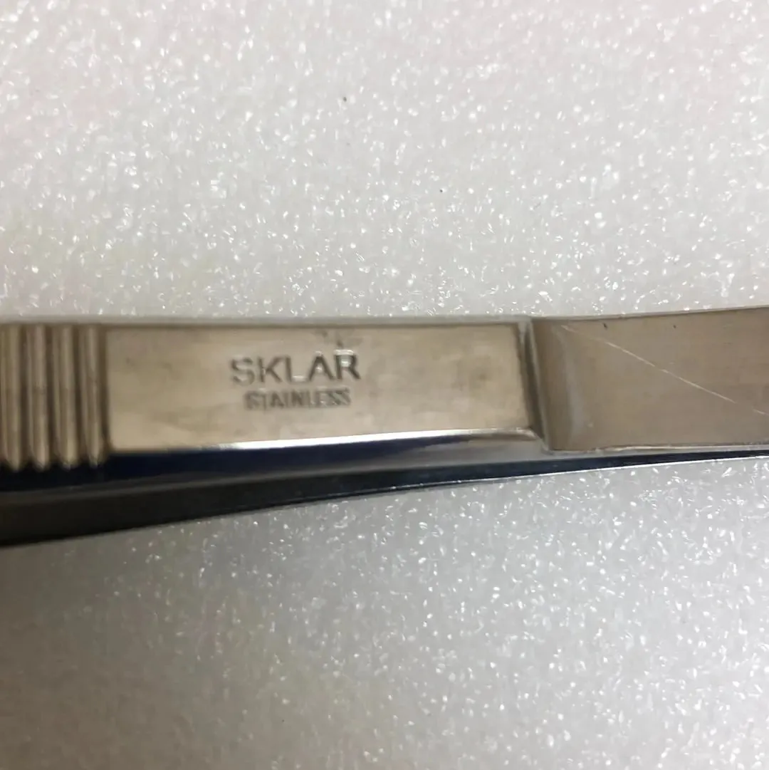 Sklar Gall Bladder/Kidney Tweezer Forceps 7”