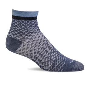 Sockwell Plantar Ease Quarter - Denim
