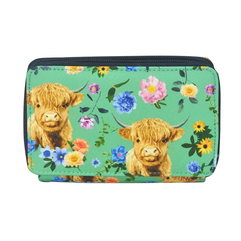 Soft Bovine Beauty NGIL Canvas All in One Wallet