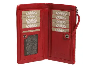 soft vintage leather wallet (7633)