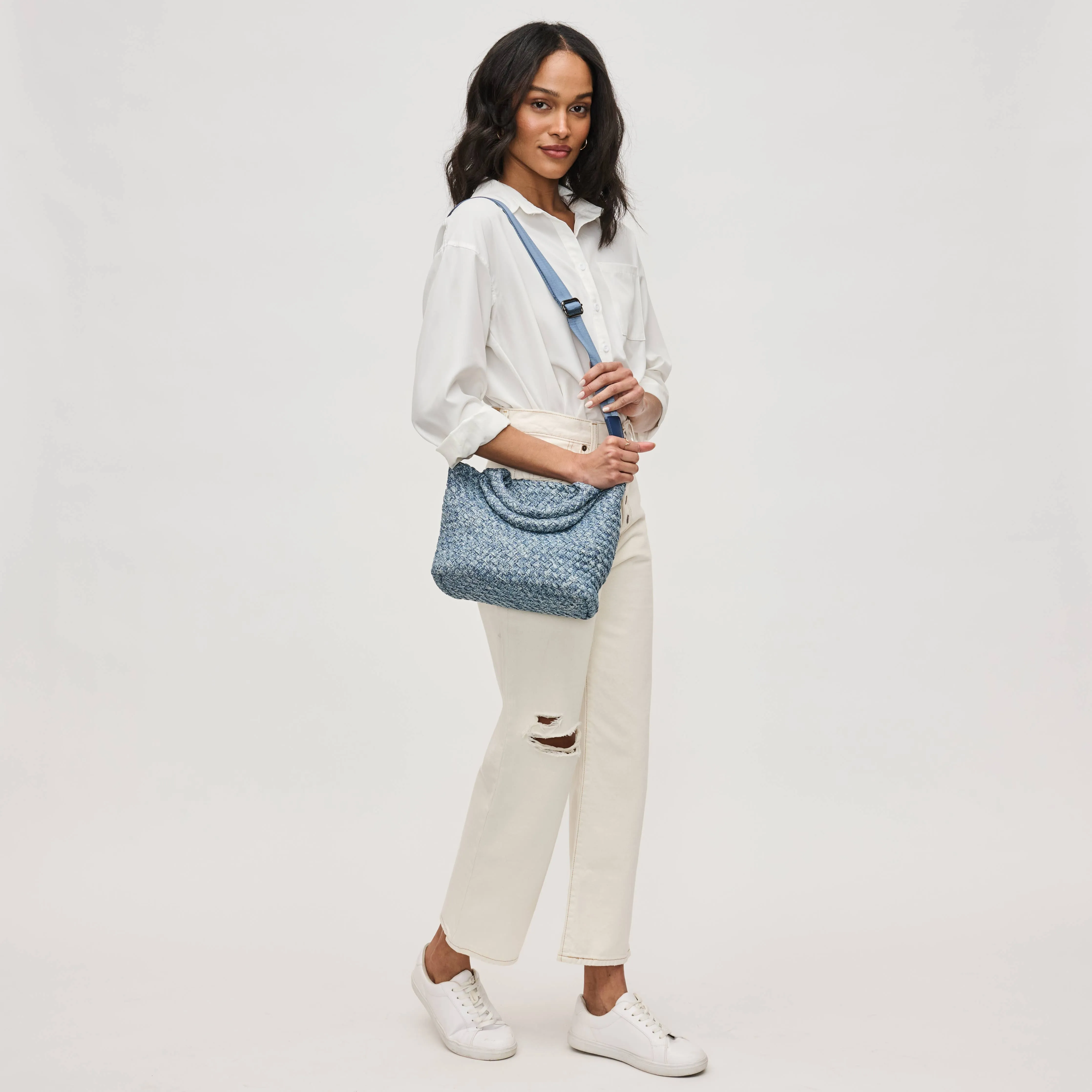 Sol and Selene - Sky's The Limit - Small Denim Crossbody