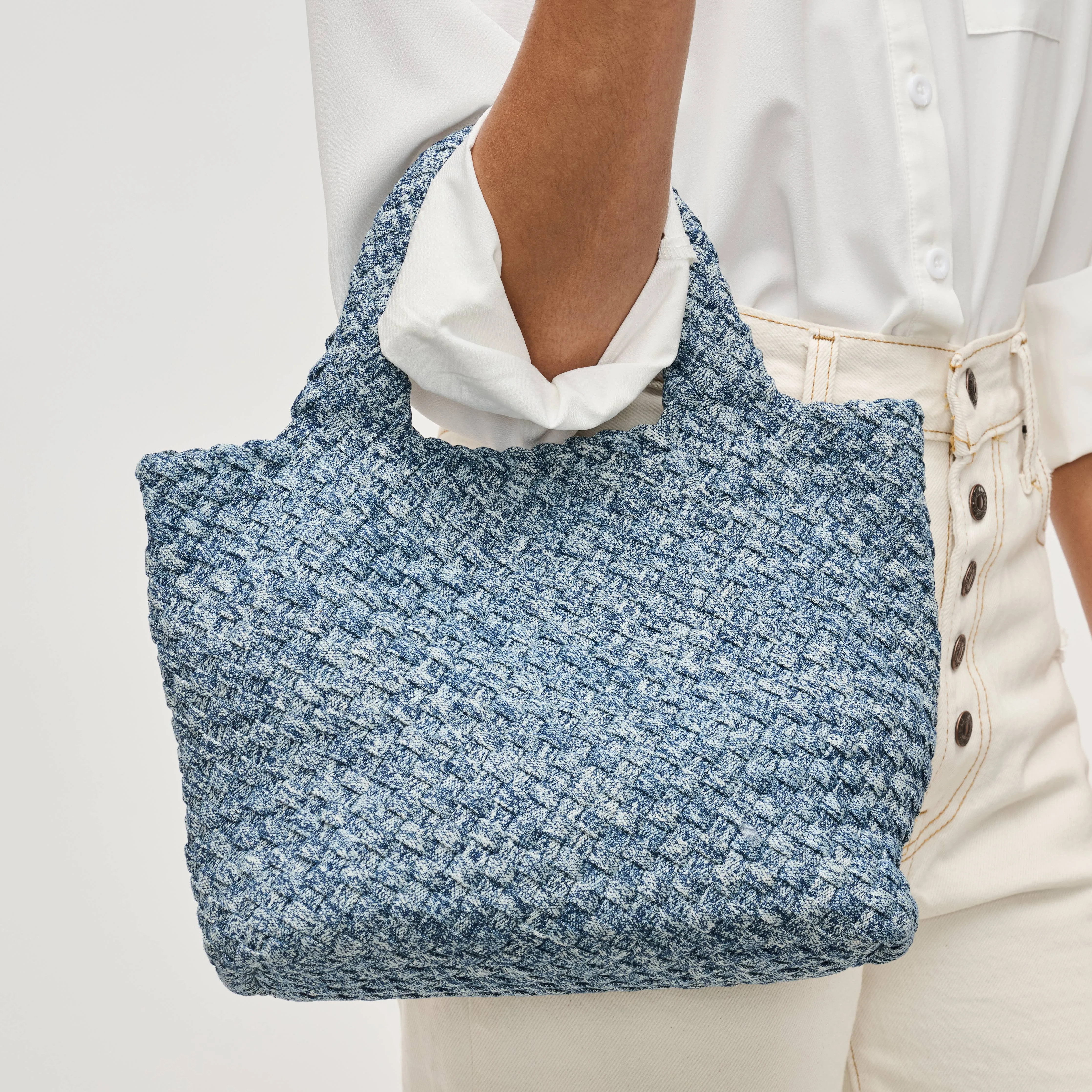 Sol and Selene - Sky's The Limit - Small Denim Crossbody