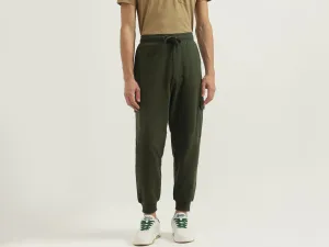 Solid Baggy Fit Track Pants
