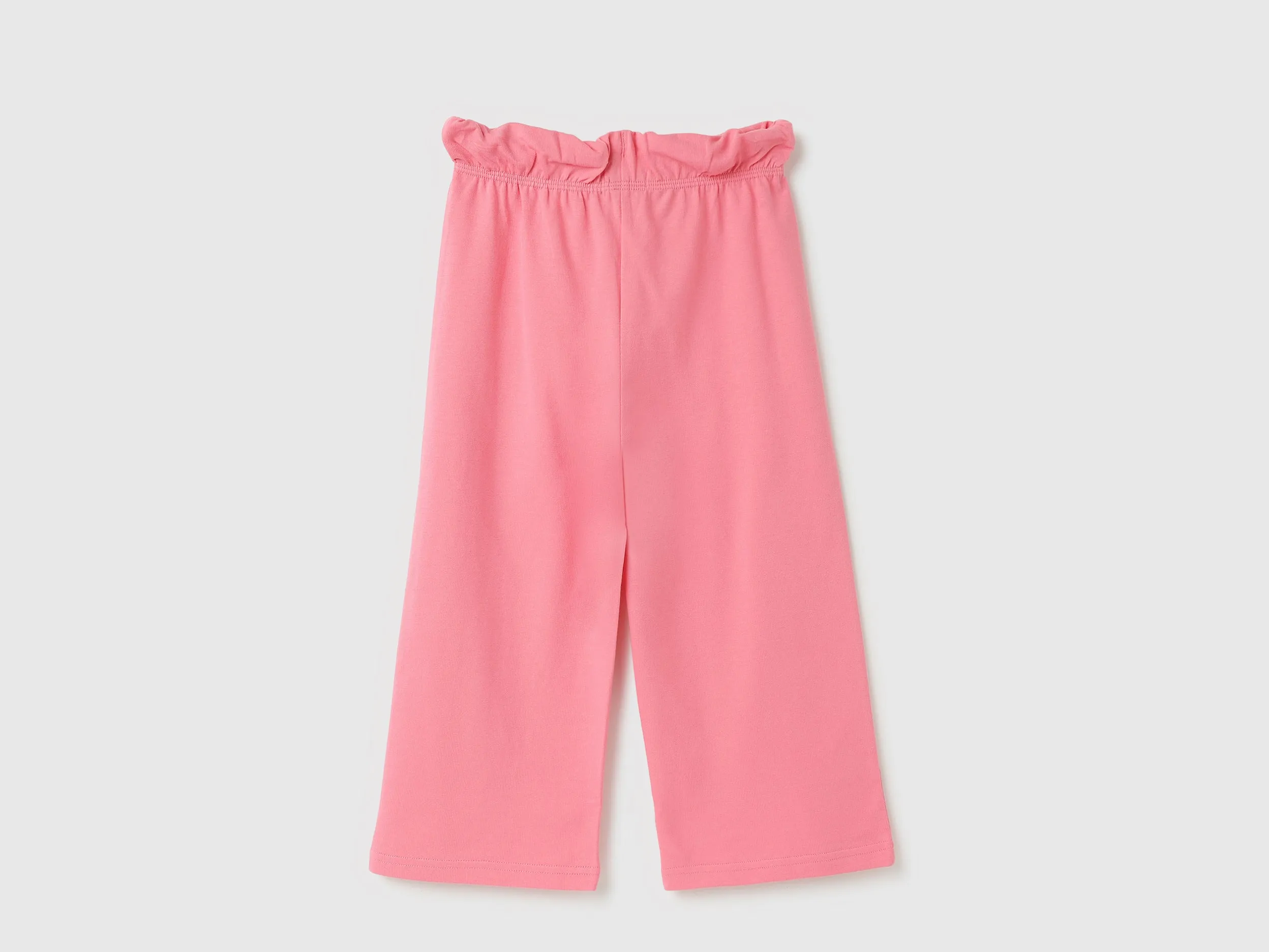 Solid Drawstring Regular-Fit Trousers