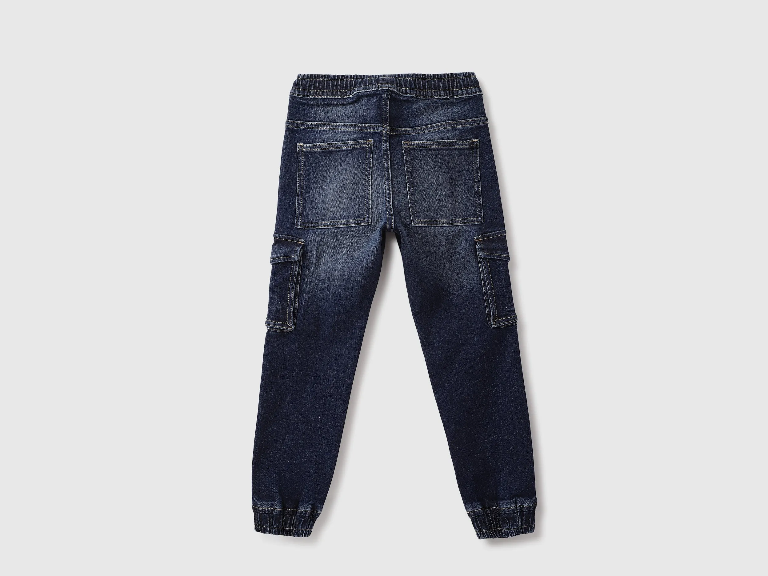 Solid Jogger Fit Jeans