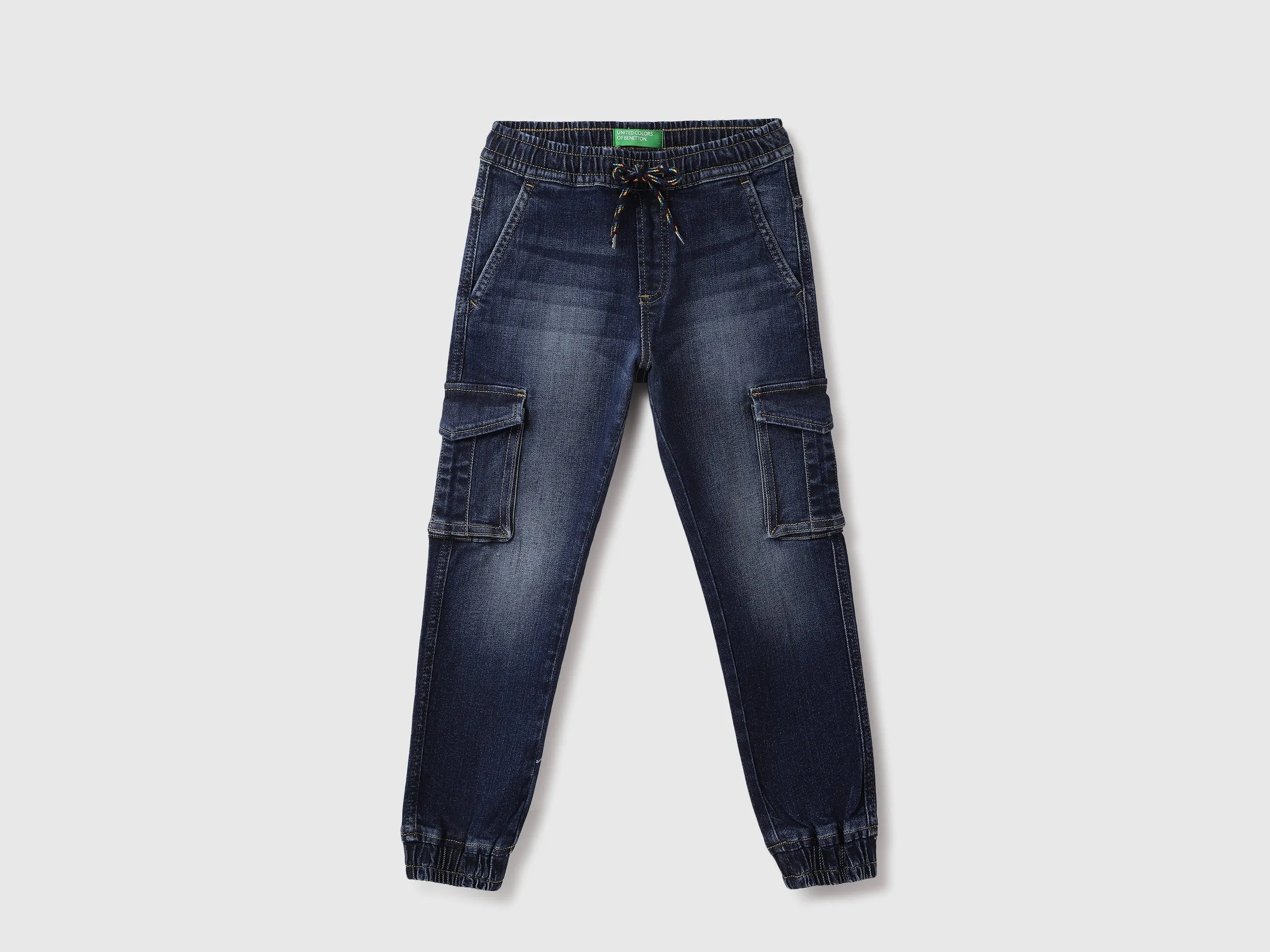 Solid Jogger Fit Jeans