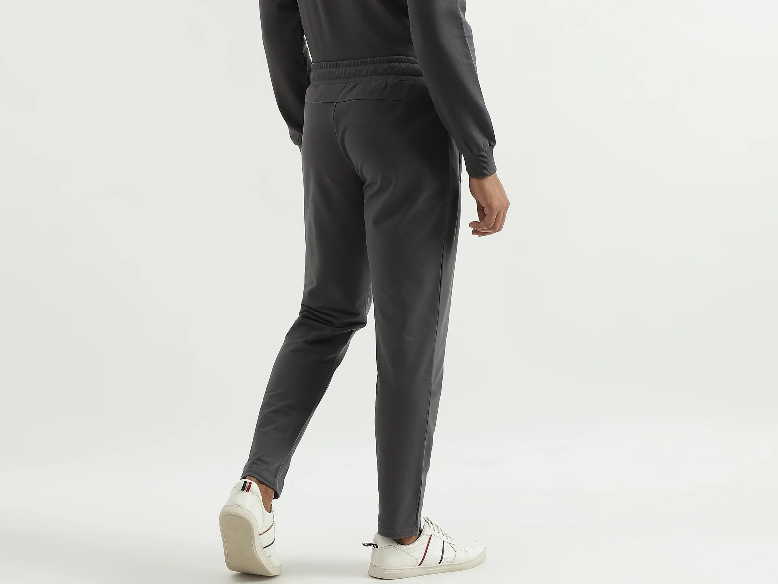 Solid Regular Fit Trousers