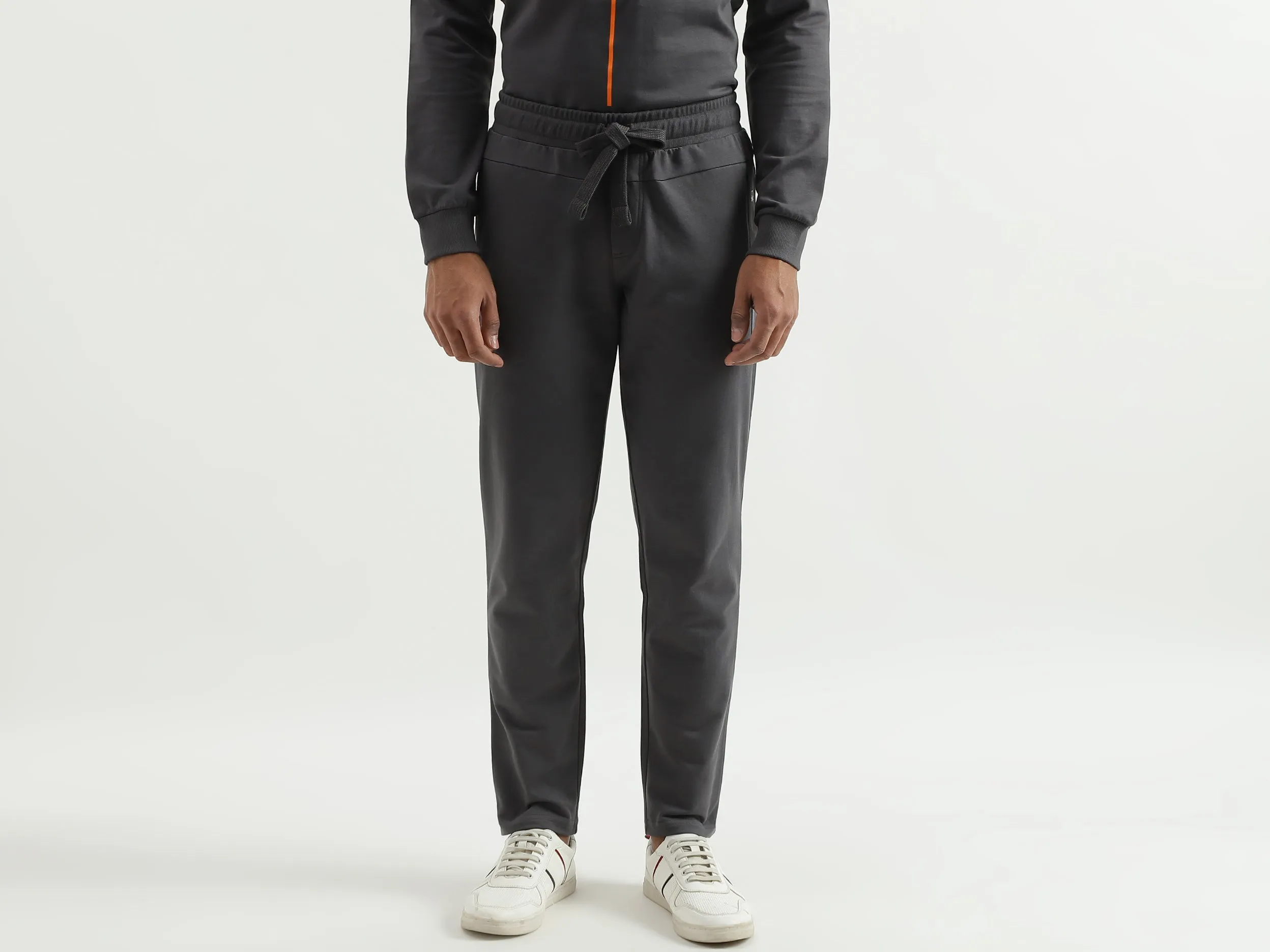 Solid Regular Fit Trousers