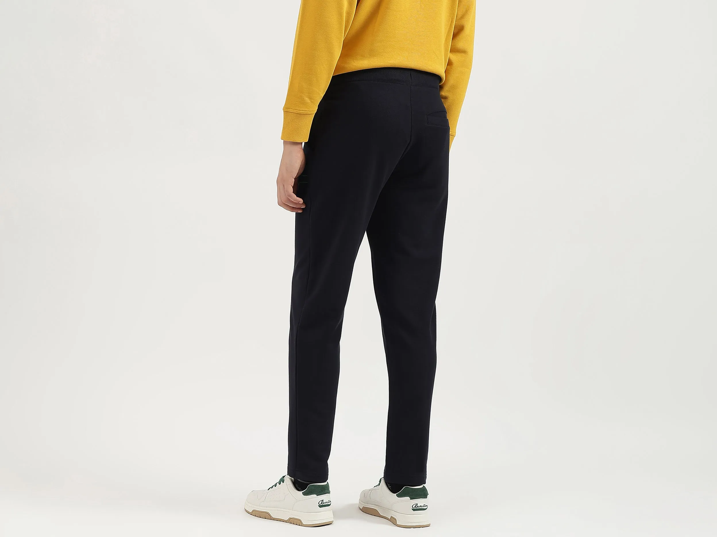 Solid Regular Fit Trousers