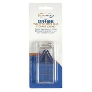 Sp Safe-T-Dose Pill Splitter Clr
