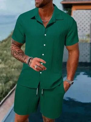 Spring & Summer Men's Sports Polo Set