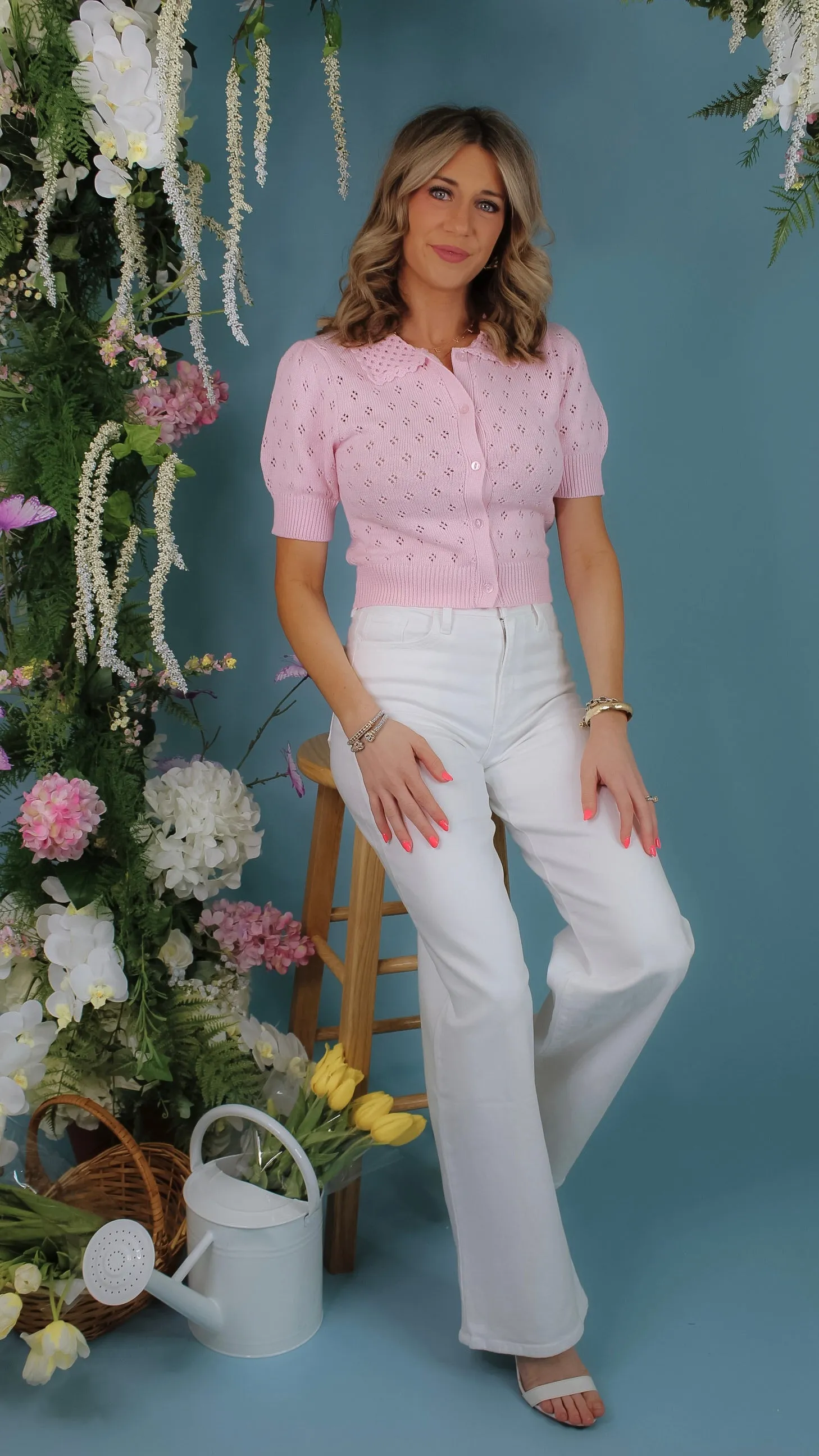 Springy Top - Pink