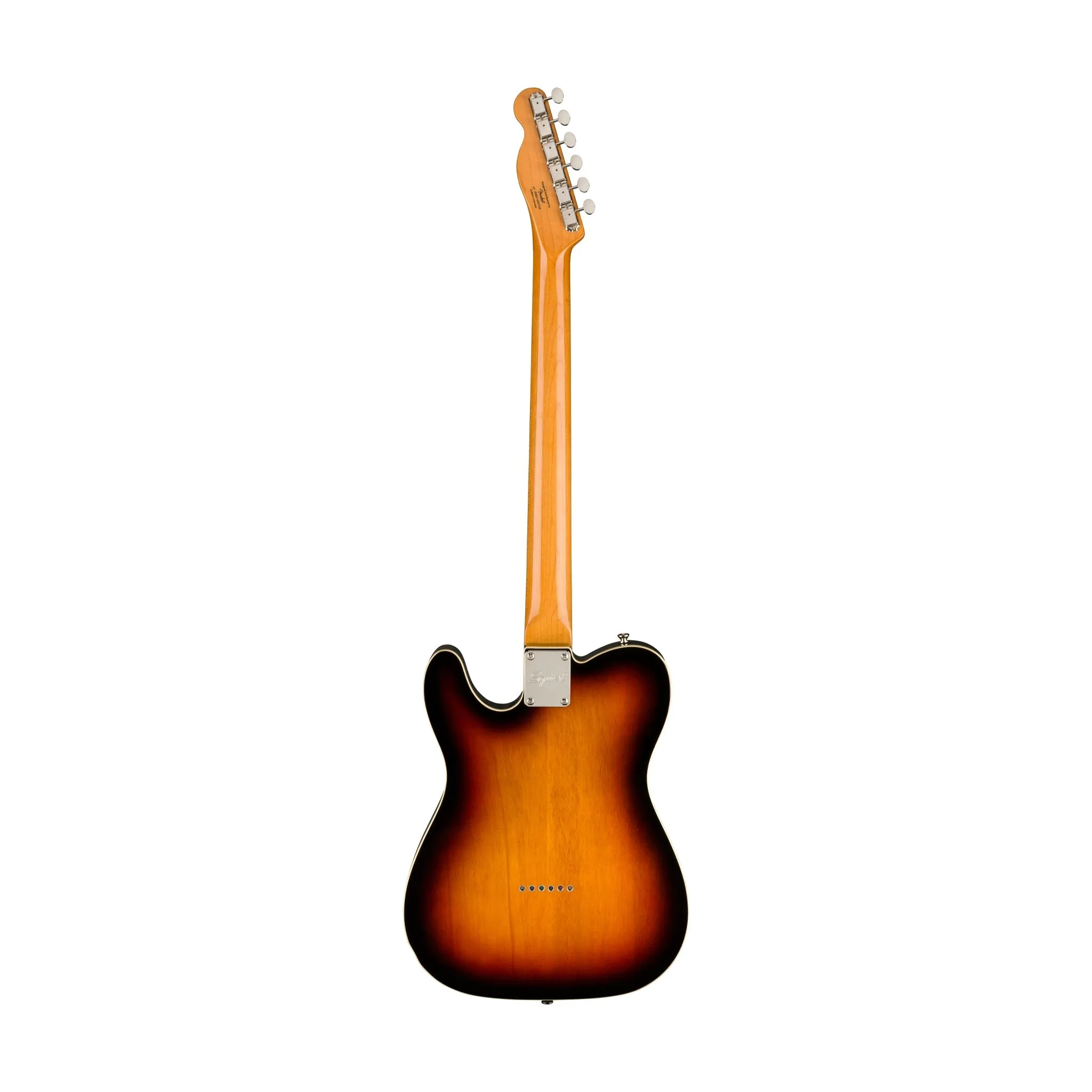 Squier Classic Vibe Baritone Custom Telecaster Electric Guitar, 3 Colour Sunburst