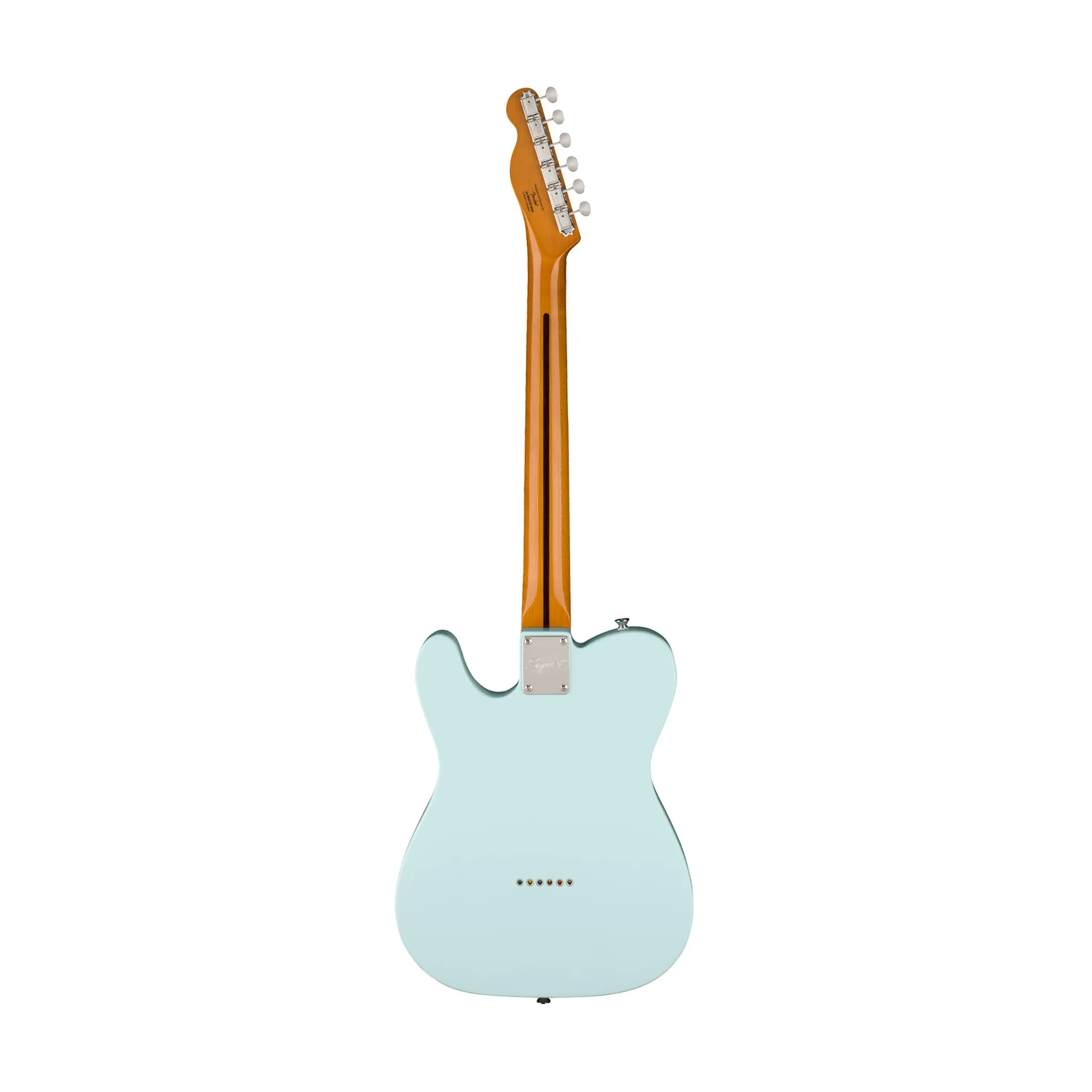 Squier FSR Classic Vibe 50s Telecaster Electric Guitar, Maple FB, Sonic Blue