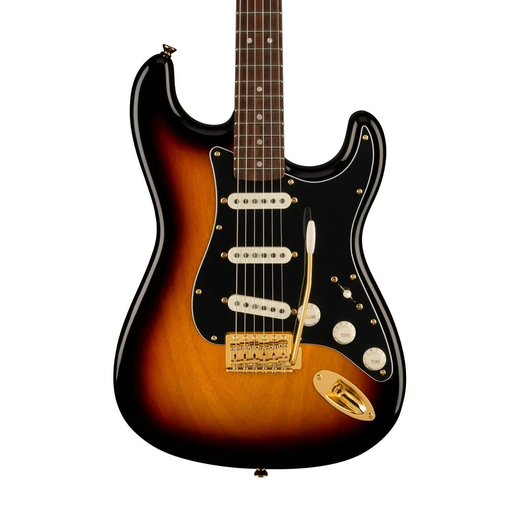 Squier FSR Classic Vibe 60s Stratocaster Electric Guitar, Indian Laurel FB, 3-Tone Sunburst