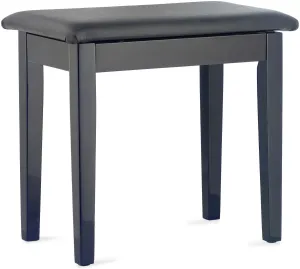 Stagg PBF23 BKP SBK Piano Bench with Storage Polished Black