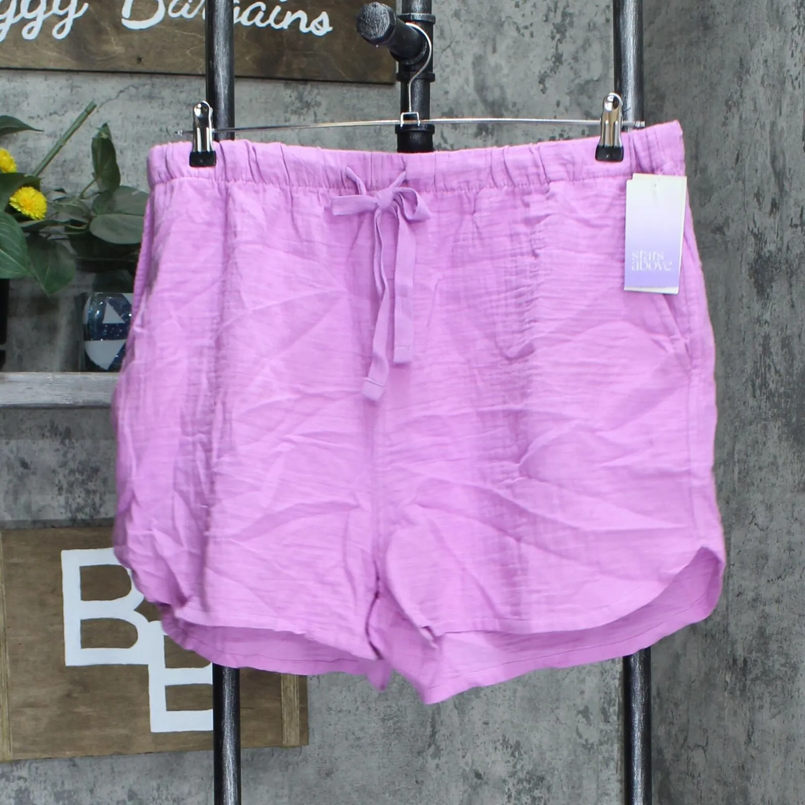 Stars Above Women's Sleep 100% Cotton Pajama Shorts