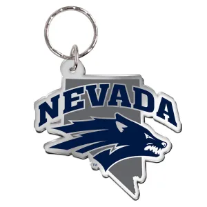 State Shape Acrylic Keychain