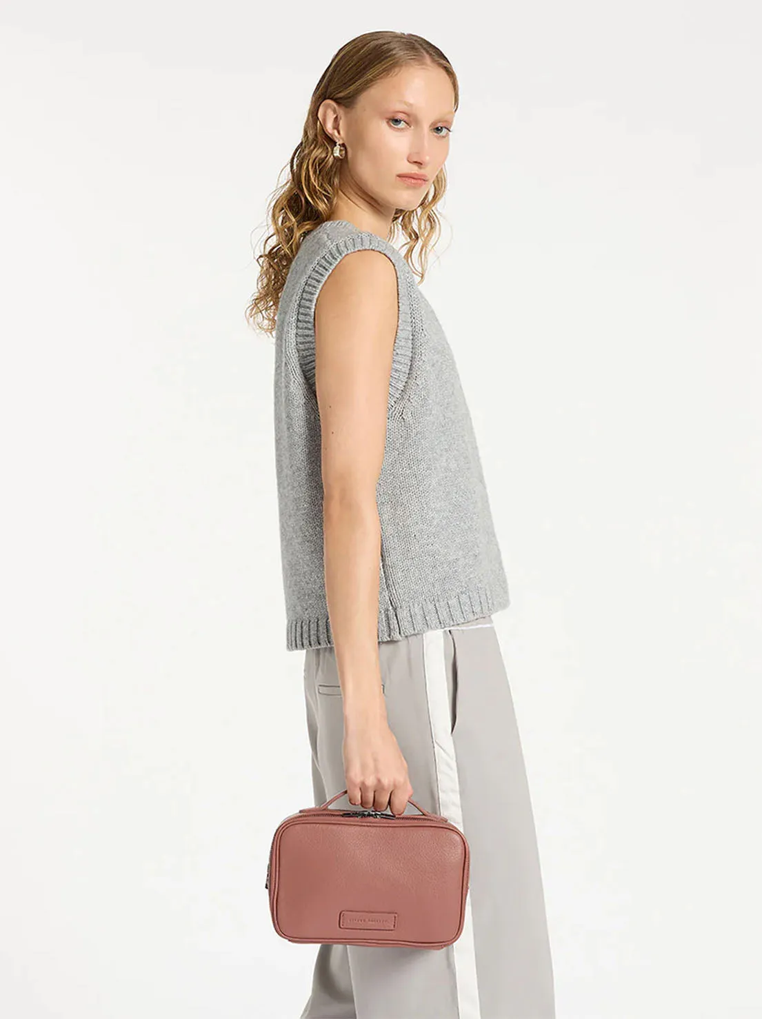 Status Anxiety - Other Side Toiletry Bag - Dusty Rose