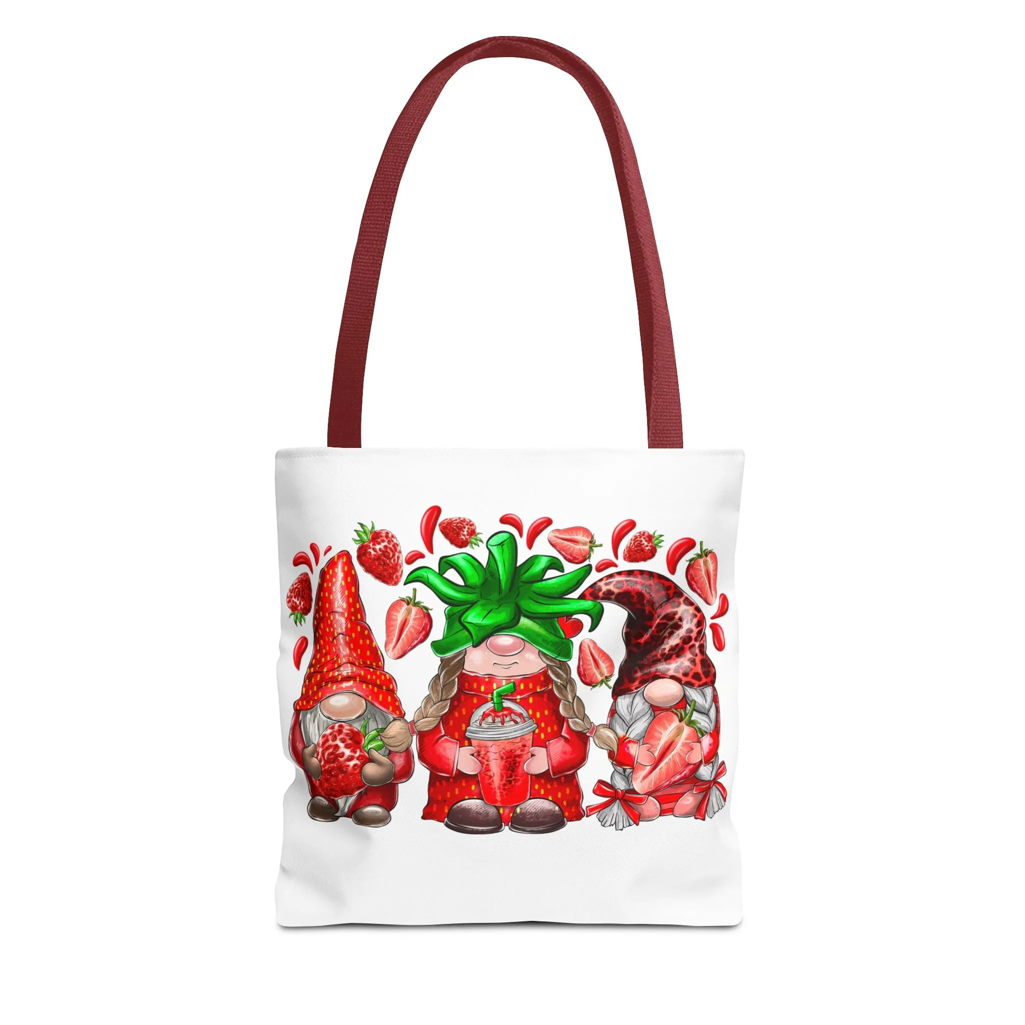 Strawberry Gnomes Tote Bag
