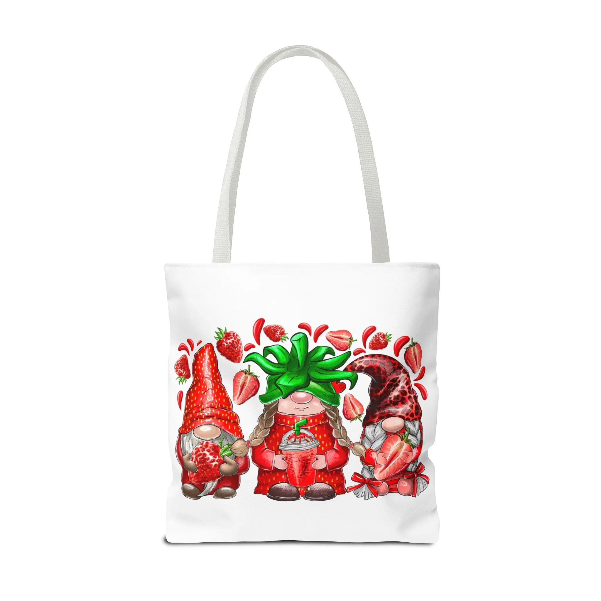 Strawberry Gnomes Tote Bag