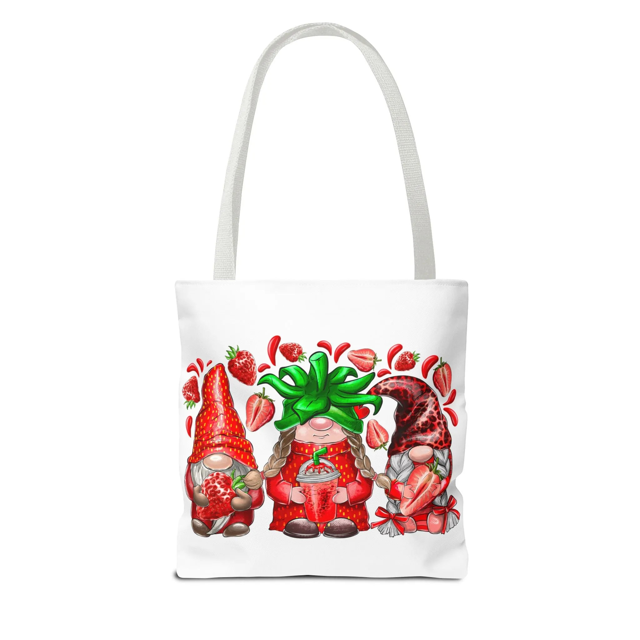 Strawberry Gnomes Tote Bag