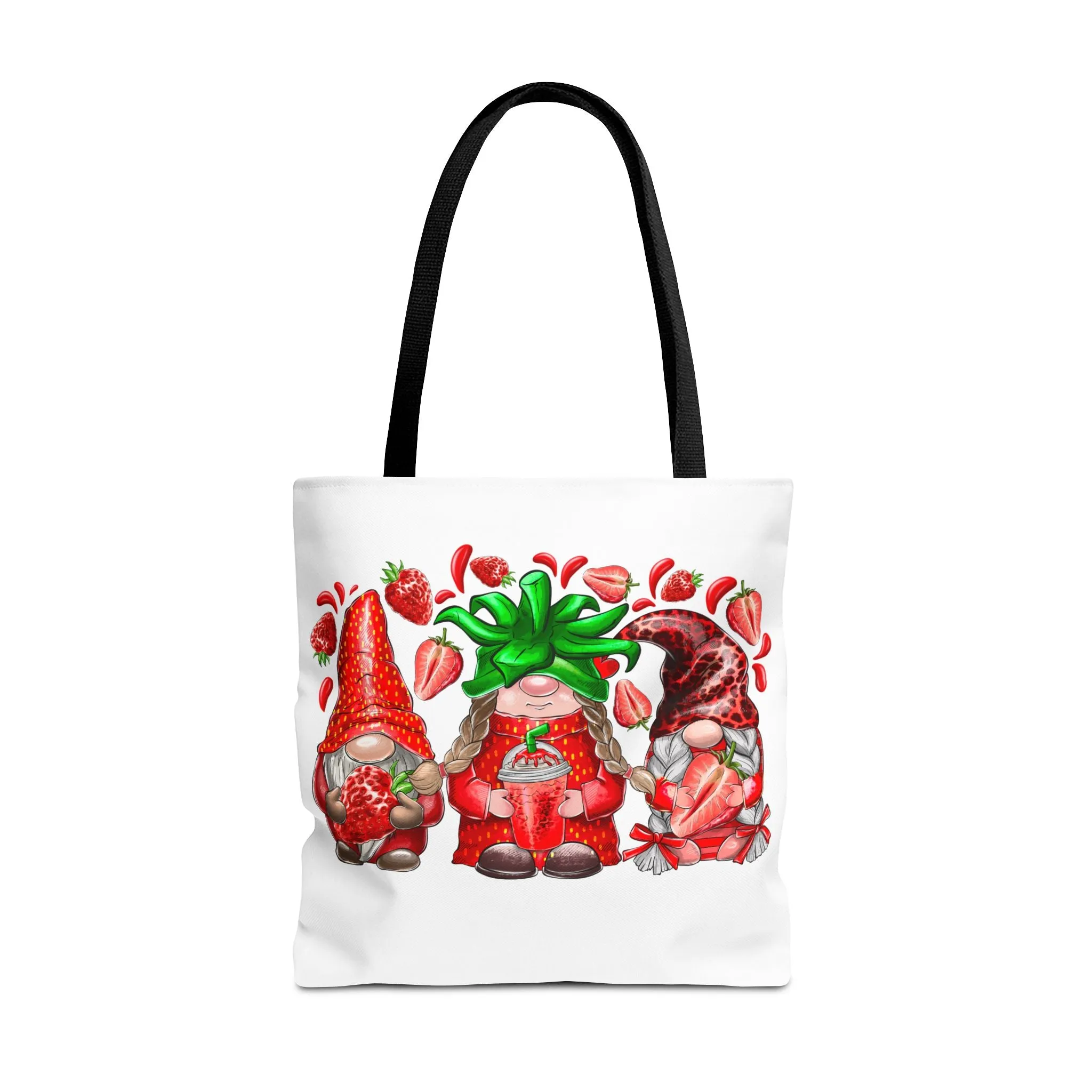 Strawberry Gnomes Tote Bag