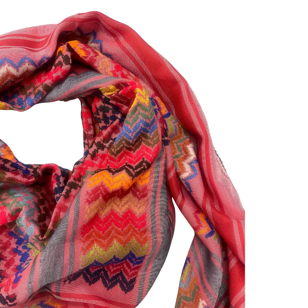 Strawberry Slush Kuffiyeh Scarf