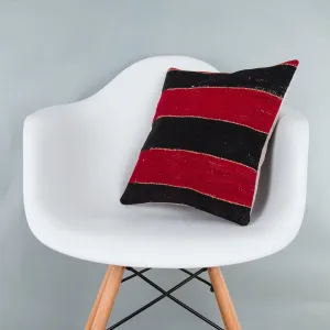 Striped Multiple Color Kilim Pillow Cover 16x16 7472