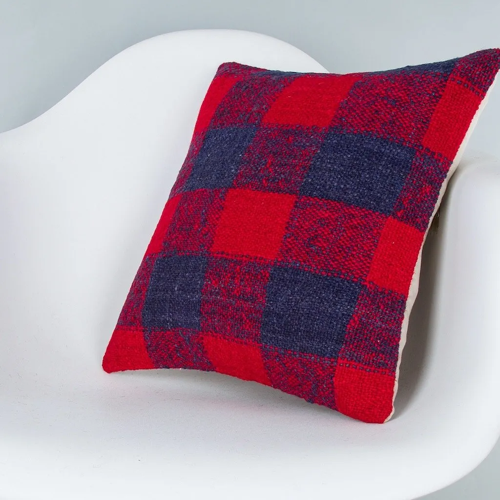 Striped Multiple Color Kilim Pillow Cover 16x16 8347