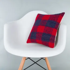 Striped Multiple Color Kilim Pillow Cover 16x16 8347