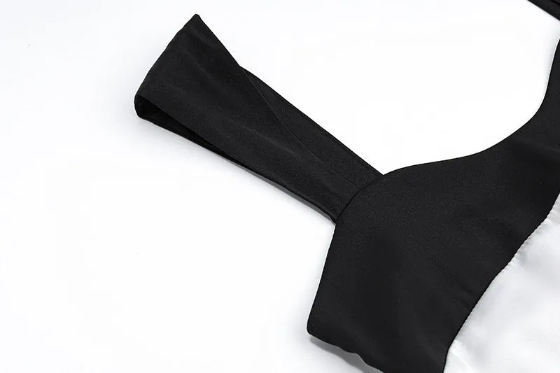 Summer Fashion Hit Color French Style Spaghetti Strap Satin Top Sexy Low-cut Crop Top Women  C240507-2