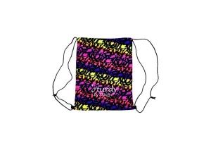 Sunset Strokes Drawstring Bag