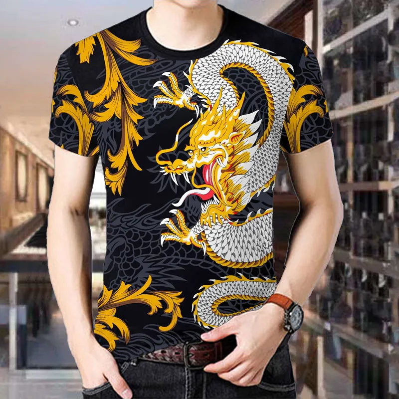 T-shirt men's suit 2-piece