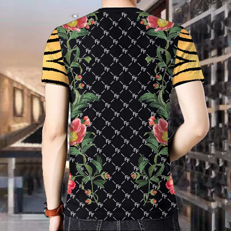 T-shirt men's suit 2-piece