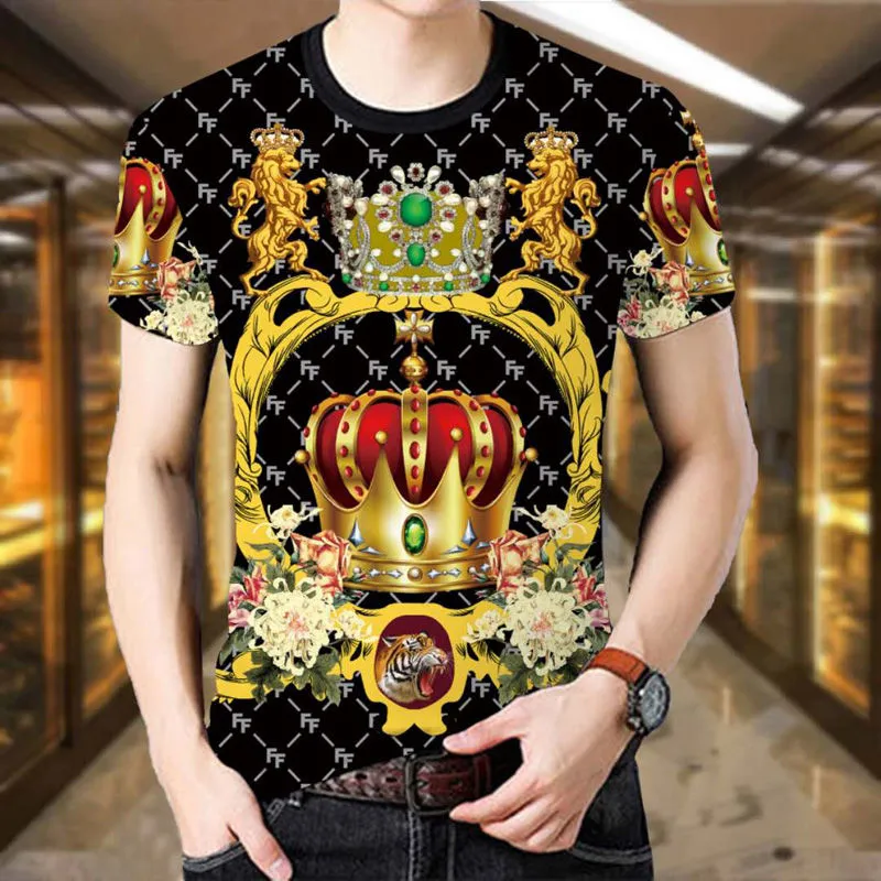 T-shirt men's suit 2-piece