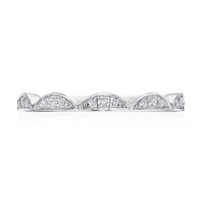 Tacori Crescent Crown Diamond Band