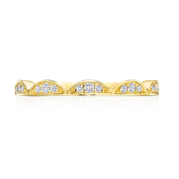 Tacori Crescent Crown Diamond Band