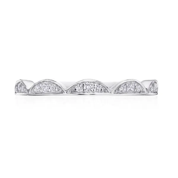 Tacori Crescent Crown Diamond Band