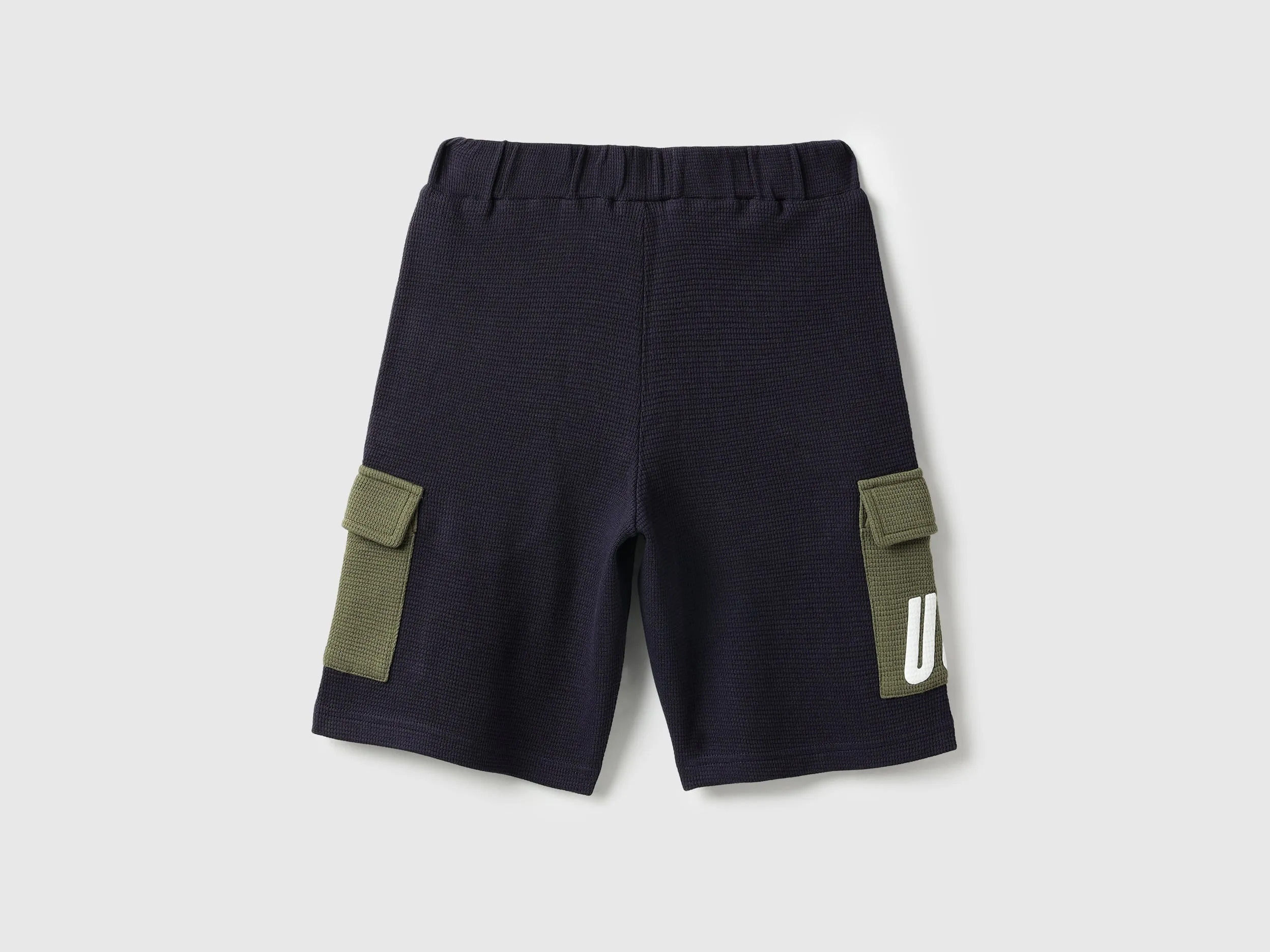 Textured Regular Fit Shorts
