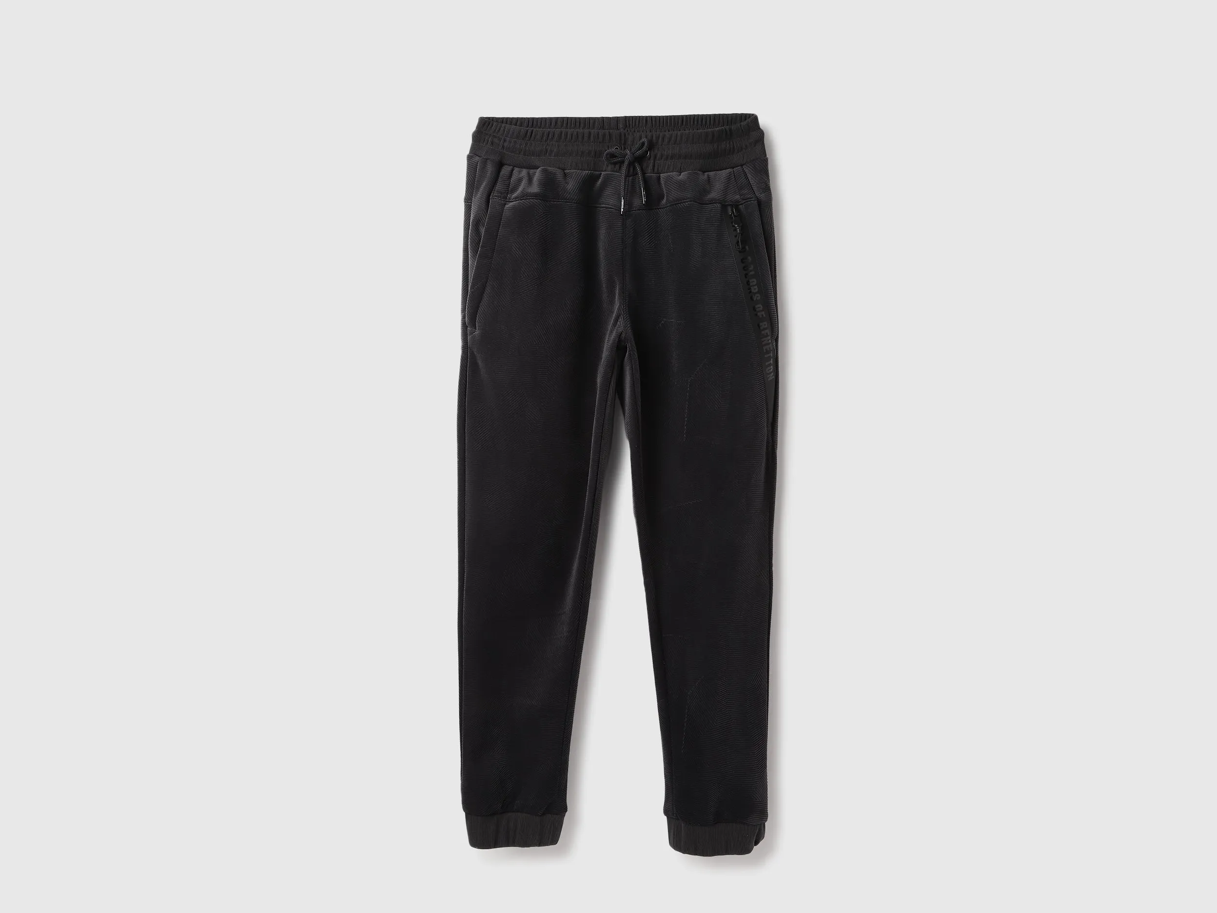 Textured Regular Fit Trackpants