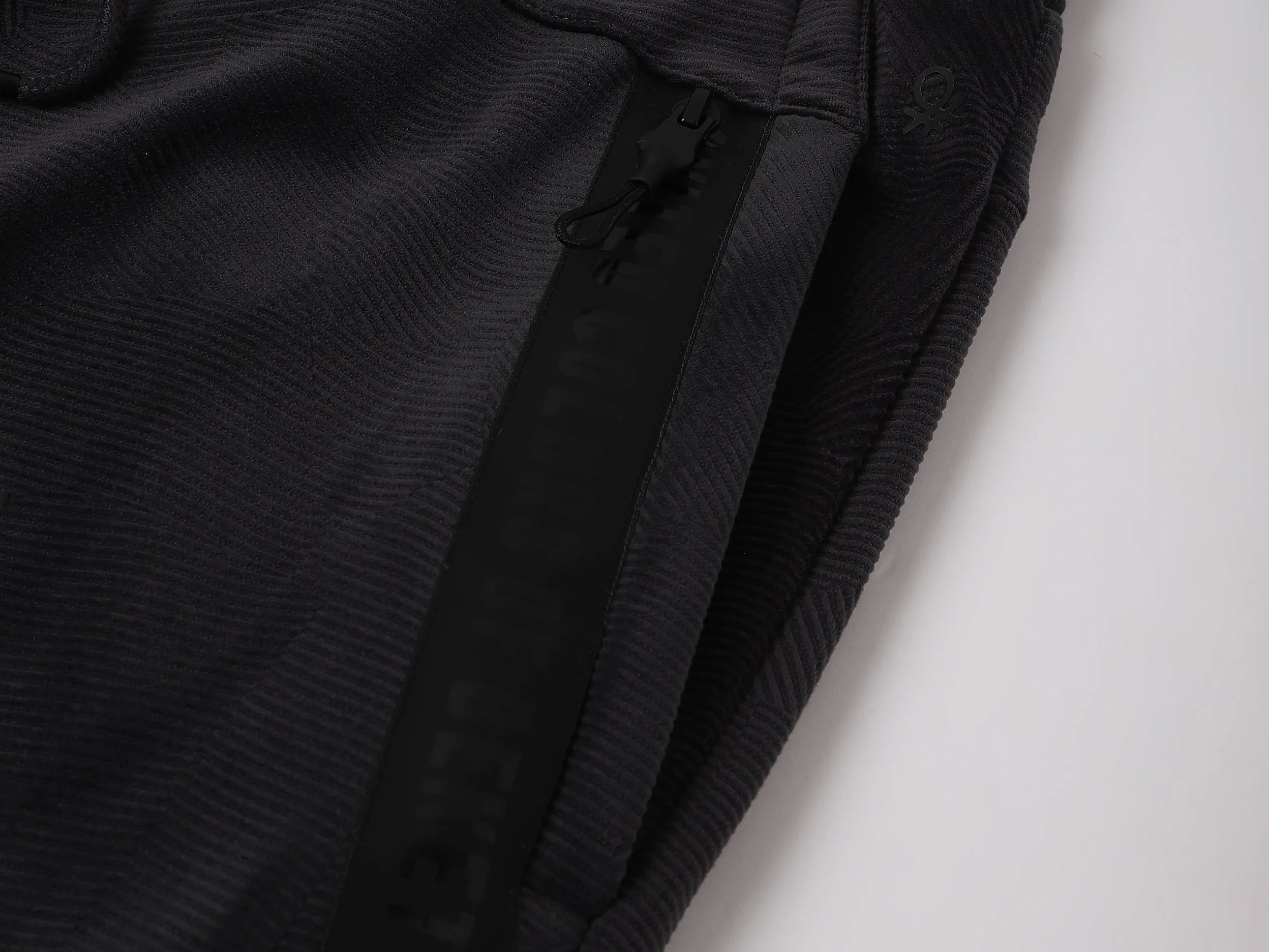 Textured Regular Fit Trackpants