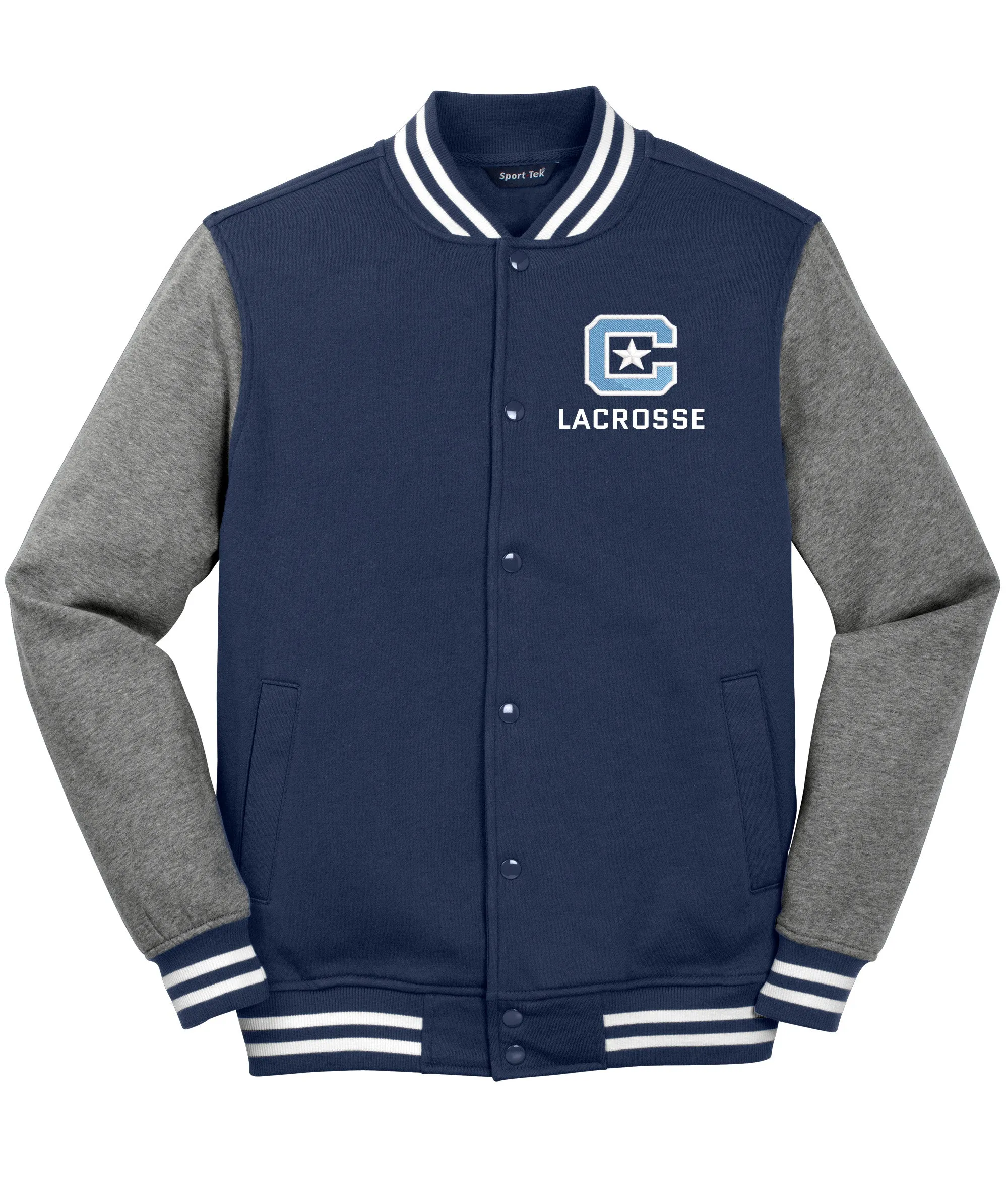 The Citadel C, Club Sports - Lacrosse, Fleece Letterman Jacket