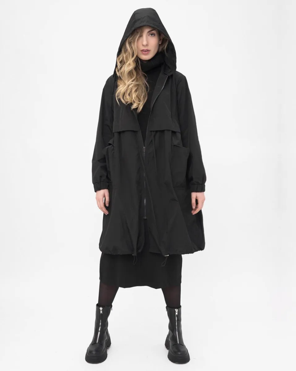Tiered Anorak Jacket